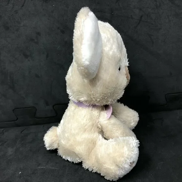 Carters Child of Mine Koala Bear Plush Cream Stuffed 6" Teddy Purple Bow 88879